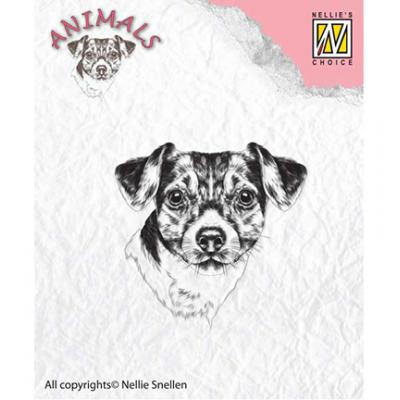 Nellie's Choice Clear Stamp - Dog